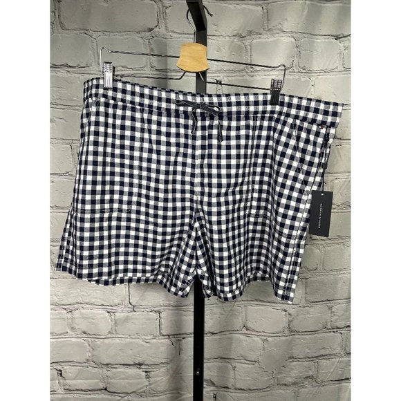 NWT Tommy Hilfiger Gingham Short - Picture 1 of 5